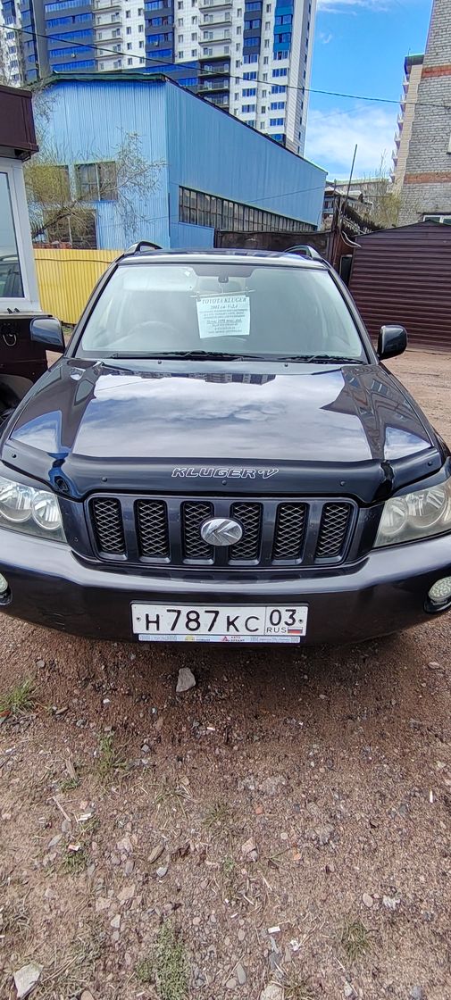 Toyota Kluger, 2002