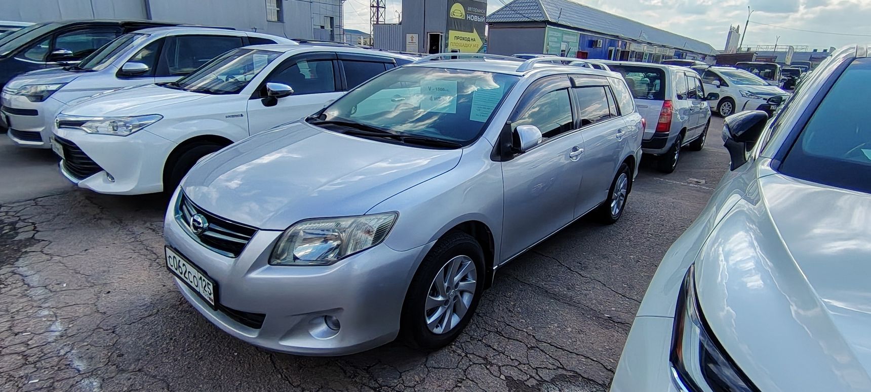 Toyota Corolla Fielder, 2010