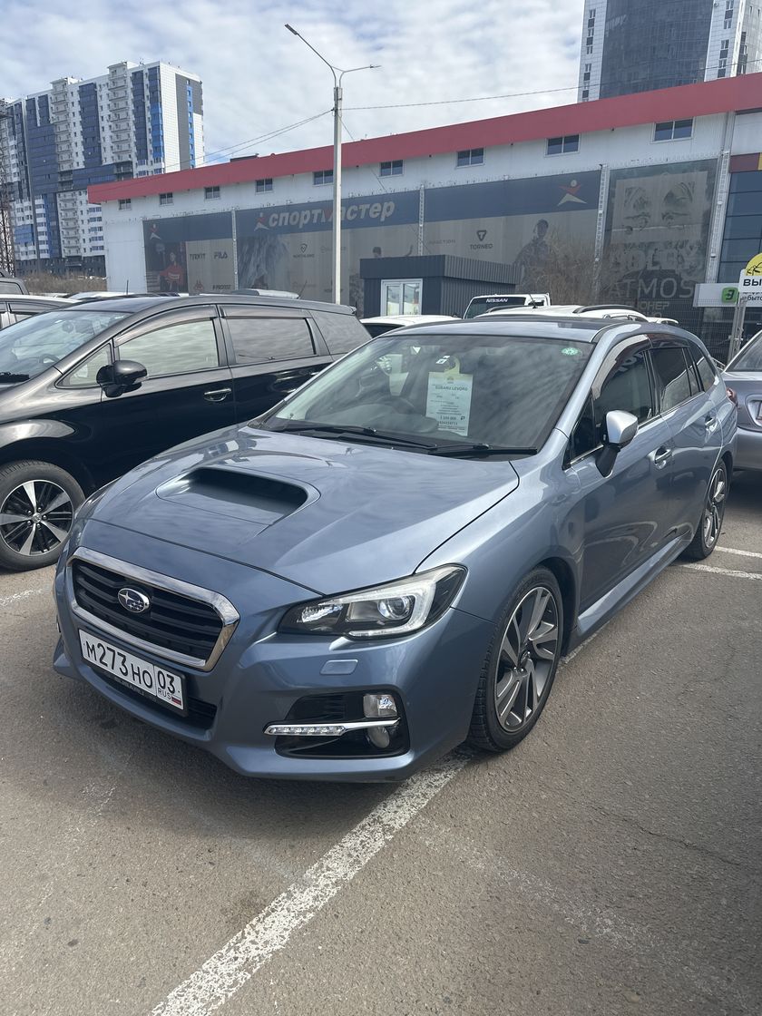 Subaru Levorg, 2016